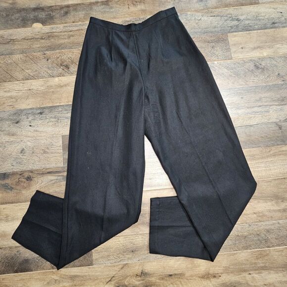 Silk Lore by Beth Terrell Pants Womens 6 Silk Cotton Corpcore Minimalist Ankle - Picture 3 of 13